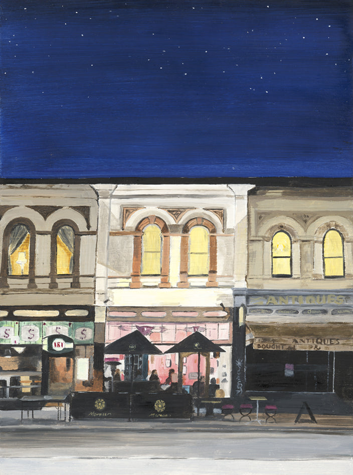 St. Georges Rd at night - Limited edition print